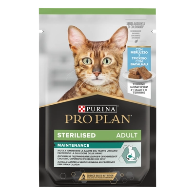 Purina Pro Plan Sterilised z rybą oceaniczną dla kota 85g