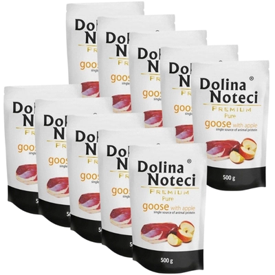 Dolina Noteci Premium Pure gęś z jabłkiem 10x500g