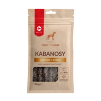 MACED Kabanosy wołowe z ryżem  100g