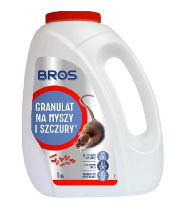 BROS - granulat na myszy i szczury 1kg