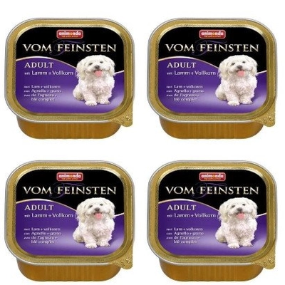 ANIMONDA Dog Vom Feinsten Adult smak: jagnięcina z pełnymi ziarnami 6 x 150g