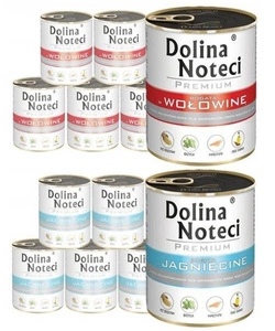 Dolina Noteci PREMIUM 24x800g (jagnięcina + wołowina)