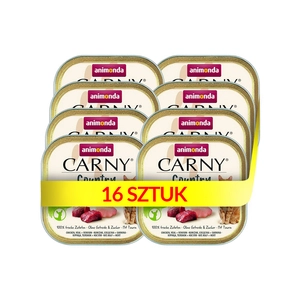 ANIMONDA Carny Country Adult Kurczak,Cielęcina i Sarna 16x100g