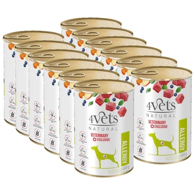 4Vets Dog Allergy 12x400g