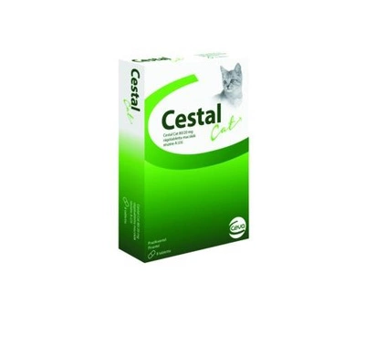 Cestal Cat tabletki na odrobaczanie kotów 2szt 