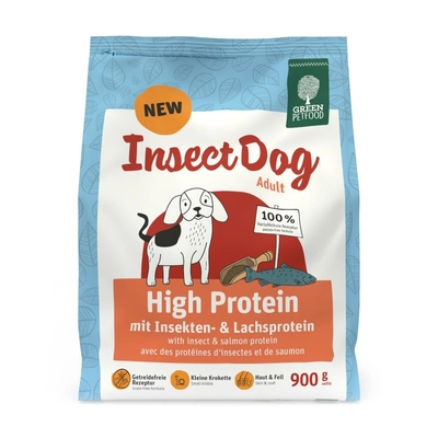 GREEN PETFOOD InsectDog High Protein 900g 