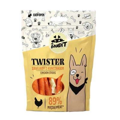 MR. BANDIT Gryzaki Twisters Zawijasy z Kurczakiem 80g