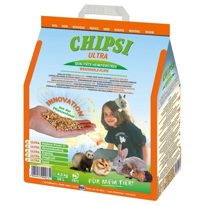 JRS Chipsi ULTRA 10l/4,3kg Opakowanie uszkodzone (2273)  !!!!!!