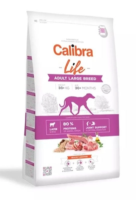 Calibra Dog Life Adult Large Breed Lamb 12kg  \ Opakowanie  uszkodzone (6030,6031) !!!