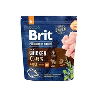 BRIT Premium By Nature Adult M 0,9kg opakowanie uszkodzone (3196)