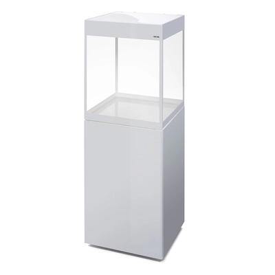 AQUAEL ZESTAW DROP GLOSSY CUBEST 50 D&N BIAŁY+SZAFKA