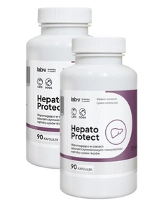 Lab-v Hepato Protect – Wspomaganie funkcji wątroby dla psów i kotów 2x90 kapsułek