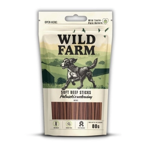 WILD FARM paluszki z wołowiny 80g przysmak dla psa