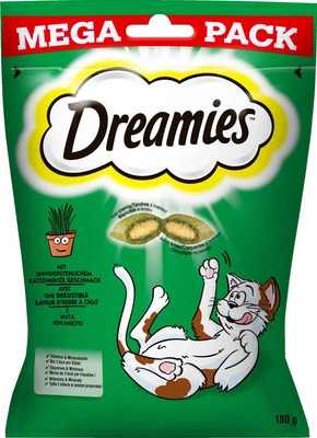 DREAMIES 180g - przysmak dla kota z kocimiętką 