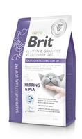 BRIT GF Veterinary Diets Cat Gastrointestinal-Low Fat 2kg / Opakowanie uszkodzone (230) !!!