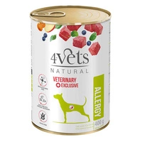 4Vets Dog Allergy 28x400g (2 gatunek opakowania ) MIX SMAKÓW 