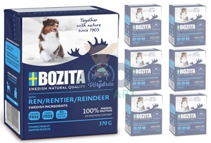 Bozita Dog: Renifer w galarecie 6x370g