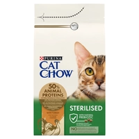 PURINA Cat Chow Sterilised Karma z indykiem 1,5kg opakowanie uszkodzone (2663)