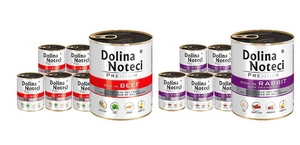  Dolina Noteci PREMIUM bogata w wołowinę i królika z żurawiną 24x800g