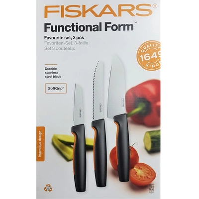 Fiskars Faworyt zestaw 3 noży