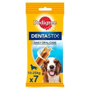 PEDIGREE DentaStix (średnie rasy) przysmak dentystyczny dla psów 7szt. - 180g