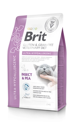 BRIT GF Veterinary Diets Cat Ultra-Hypoallergenic 2kg