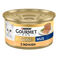 Purina Gourmet Gold mus z indykiem 85g