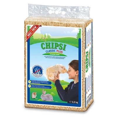 JRS Chipsi Classic PLUS 60l/3,2kg/ opakowanie uszkodzone (5473)