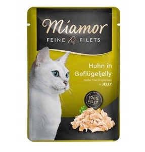Miamor Feine Filets - mokra karma dla kota kurczak w galarecie drobiowej 100g