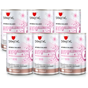 Disugual Karma mokra dla psa Weterynaryjna HYPOALLERGENIC Dzik (dorosły) 6x400g