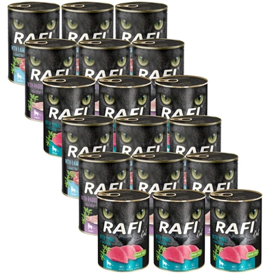 RAFI Cat Adult Sterilised Mix Smaków 18x400g