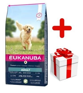 Eukanuba adult large breed lamb&rice 12kg + niespodzianka dla psa GRATIS!