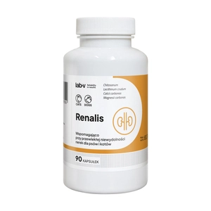 Lab-v Renalis- Wsparcie przy przewlekłej niewydolności nerek dla psów i kotów 90 kapsułek