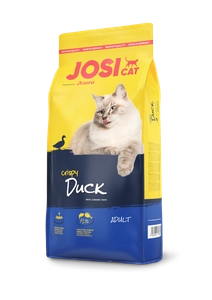  JOSERA JosiCat Crispy Duck 18kg / Opakowanie uszkodzone (914)