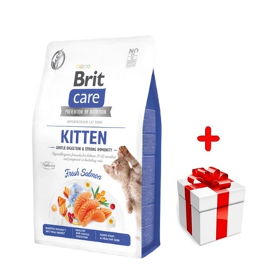 BRIT Care Cat Grain-Free Kitten Gentle Digestion & Strong Immunity 2kg + niespodzianka dla kota GRATIS!