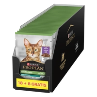 Purina Pro Plan Sterilised z kaczką dla kota 26x85g (18+8 GRATIS)