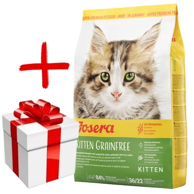 JOSERA Kitten Grainfree 2kg + NIESPODZIANKA DLA KOTA GRATIS!