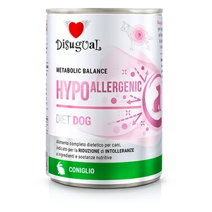 Disugual Karma mokra dla psa Weterynaryjna HYPOALLERGENIC Królik (dorosły) 400g