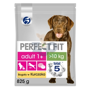 PERFECT FIT (Adult 1+) 825g Bogaty w kurczaka - sucha karma dla psa średniej i dużej rasy