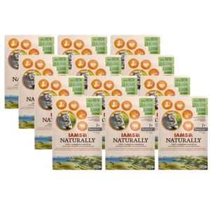 IAMS - Naturally with New Zealand Lamb in gravy 12x85g