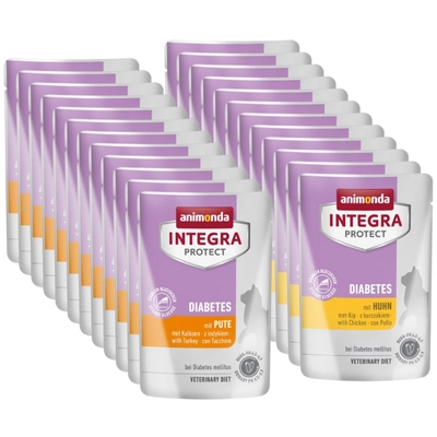 Animonda Integra Protect Diabetes Indyk/Kurczak 24x85g 