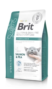 BRIT GF Veterinary Diets Cat Sterilised 1,9kg/ Opakowanie uszkodzone (2530)