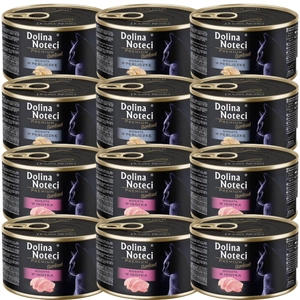 DOLINA NOTECI Premium Sterilised dla kota MIX SMAKÓW 12x185g