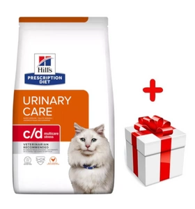 HILL'S PD Prescription Diet Feline c/d Urinary Stress 8kg + niespodzianka dla kota GRATIS!