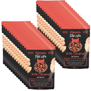 Fitmin Cat For Life Kitten Chicken 28x85g