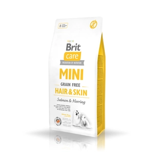 BRIT CARE Mini Grain-Free Hair&Skin 7kg Opakowanie uszkodzone (1780) !!!