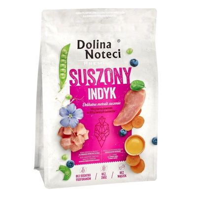 DOLINA NOTECI Premium Indyk- karma suszona dla psa 3kg