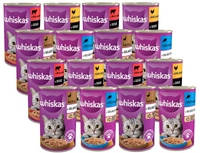 WHISKAS Adult puszka dla kota 24x400g Mix Smaków