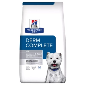 HILL'S PD Prescription Diet Canine Derm Complete Mini 6kg/Opakowanie uszkodzone (2492) !!