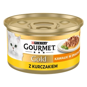 Purina Gourmet Gold Sauce Delight z kurczakiem 85g